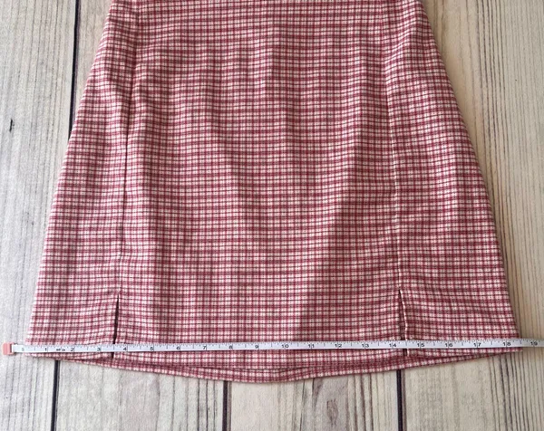 Brandy Melville Pink Plaid Mini Skirt - Image 10