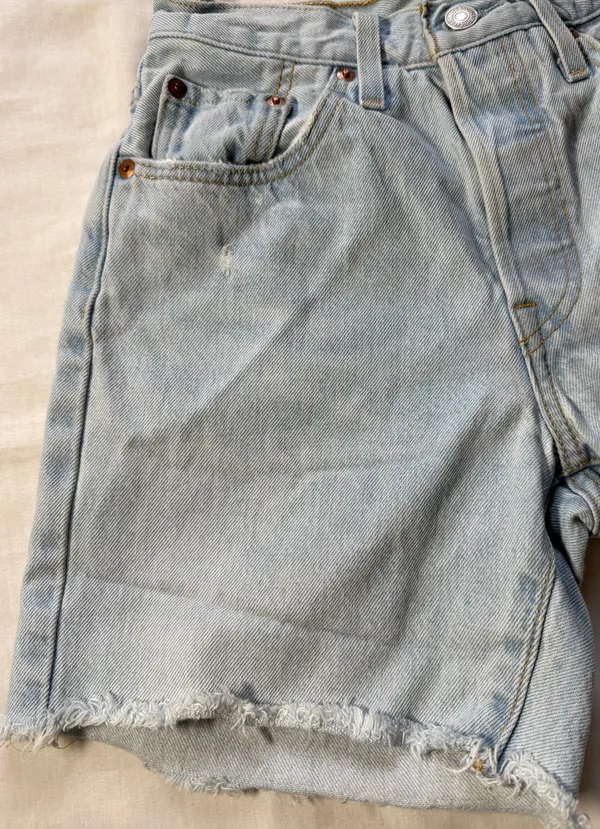 501 Levi’s Shorts High-Rise Premium Denim - Image 4
