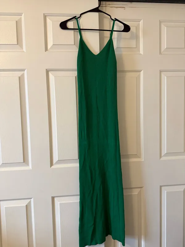Green Maxi Dress - Image 3