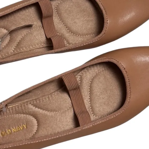 Old Navy Low Heel Flat Ballet Flats Size 10 New With Tag - Image 3