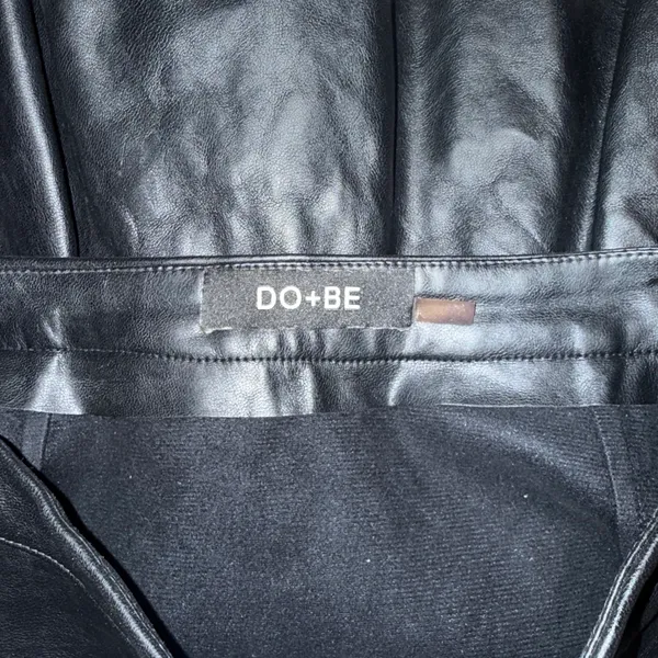 DO+BE Leather Skort - Image 3