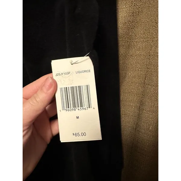 NWT Juicy By Juicy Couture Midweight Track Jacket Black Size Medium - Image 3