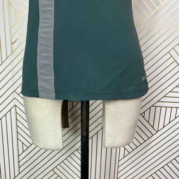 Splits59 Dark Green Racerback Mesh Stripe Tank Top‎ Size Medium - Image 5