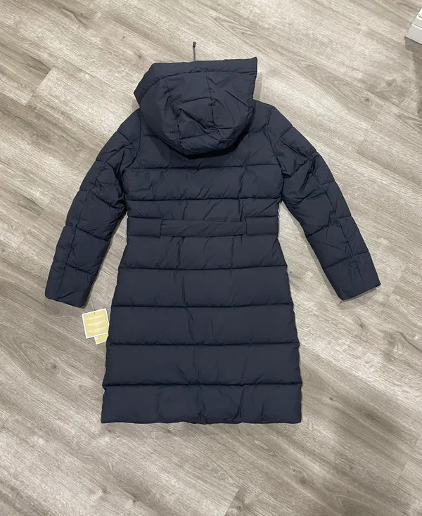 Navy Puffy Coat/Jacket - Image 8