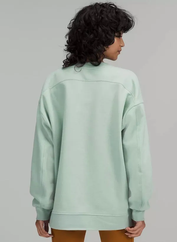 Lululemon Perfectly Oversized Crew Color in SVBL size in 8 NWT - Image 3