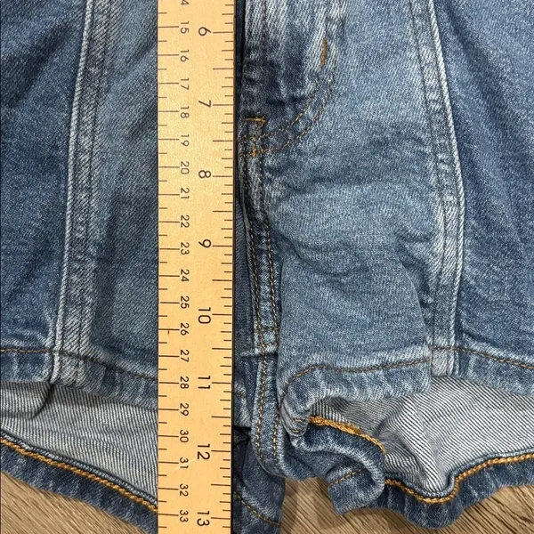 Arizona Women's Denim Shorts High Rise Size 11 - Image 6