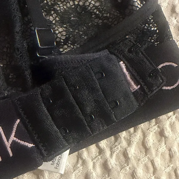Calvin Klein Black Lace Bralette - Image 5