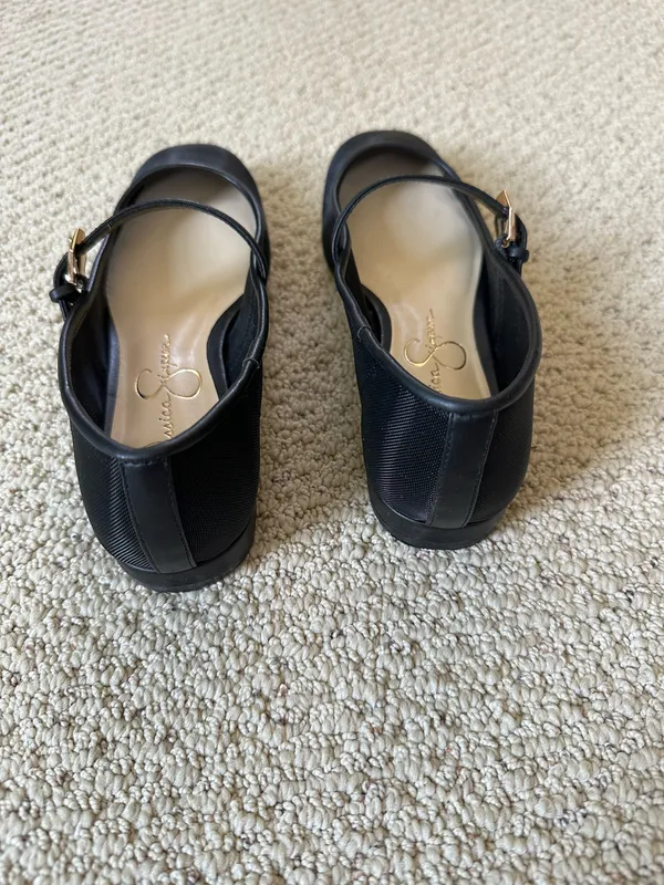 Jessica Simpson Shoes Women’s Black 6M With Strap - Image 5