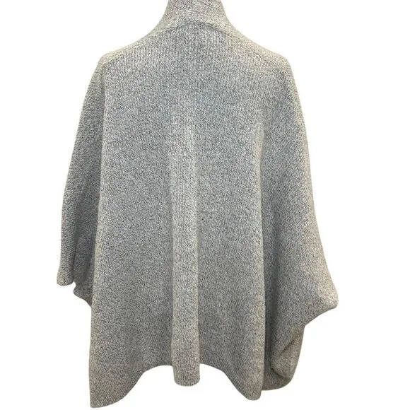 Ann Taylor LOFT Gray Oversized Cardigan‎ One Size Pockets - Image 3