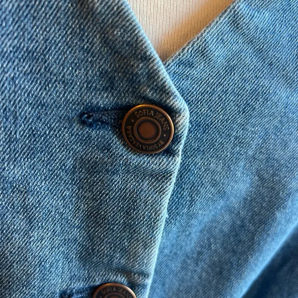 Denim Button - Image 2