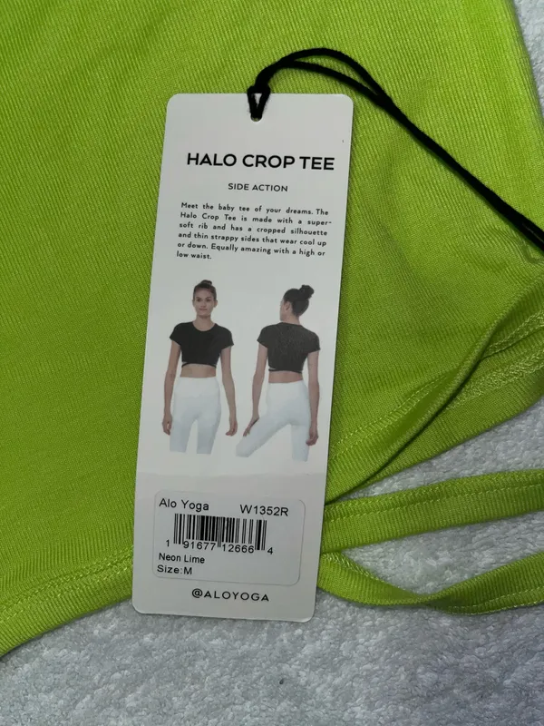 Alo Yoga Cropped Tee - Image 4
