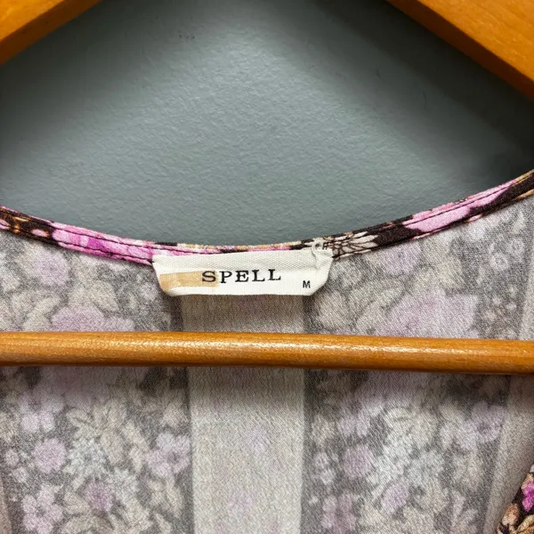 Spell & The Gypsy Enchanted Wood Dress in Rose Maxi M - Image 7