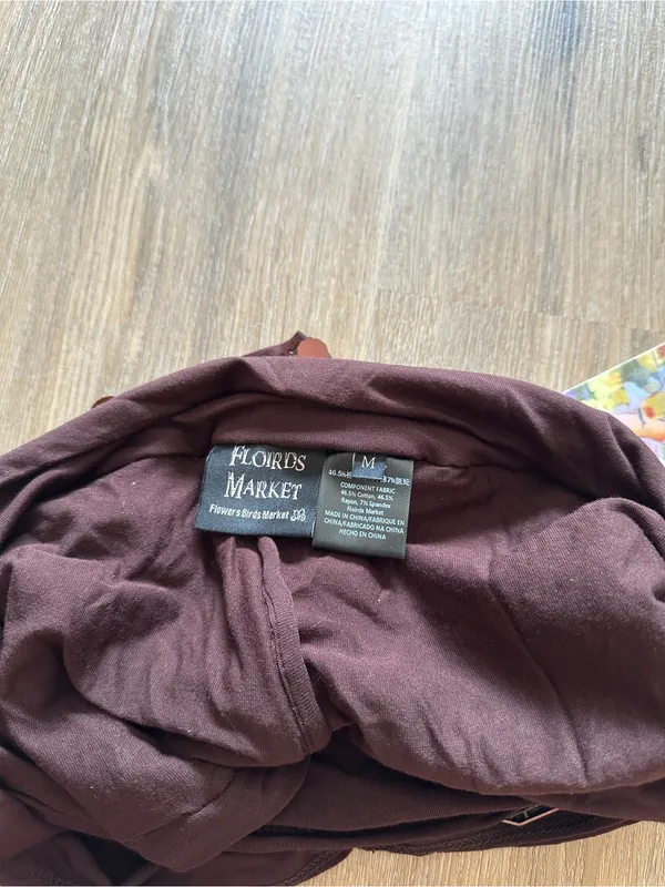 Flower Birds Market/Florids Market brown two-tone sequin hot shorts - Image 4