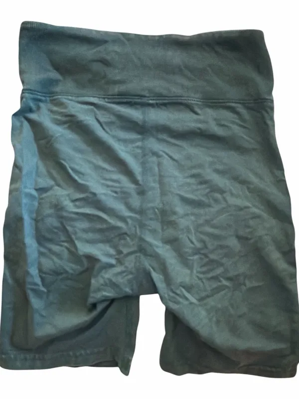 Free People Movement Green High-Waist Women's Biker Shorts - Image 2