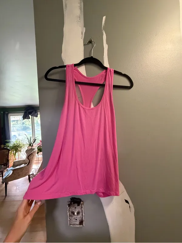 Alo Yoga Women's Paradise Pink Racerback Tank Top - Image 2