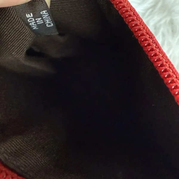 Vintage COACH y2k soho Red Canvas Wristlet - Image 6