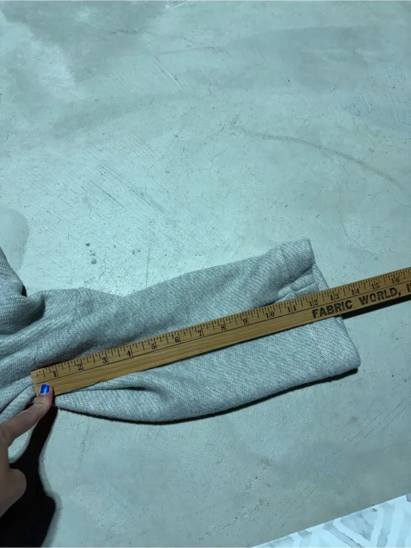 Free people free-est Light Gray Funnel Neck Sweatshirt medium - Image 4