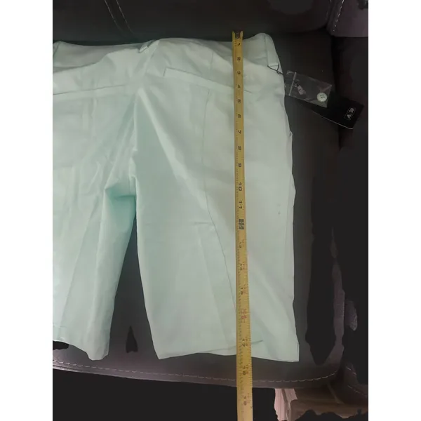 Adidas‎ Climalite Womens Golf Shorts Size 2 Mint Green Lightweight Performance - Image 5