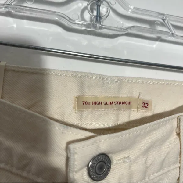 Levi's 70s Ultra High Rise Slim Straight Jeans Size 32 90s Nomcore Clean‎ Girl - Image 9