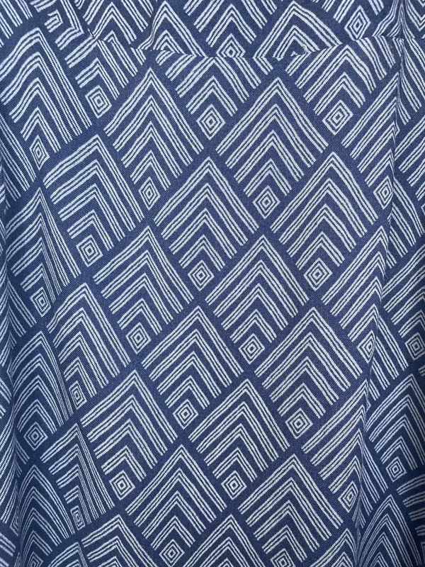 NWOT Lulu's Cambria Blue Print Mini Dress - Image 5
