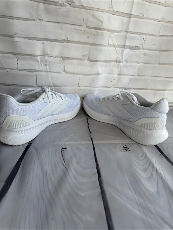 adidas Ortholite White Mesh Lace-Up Sneakers - Image 6