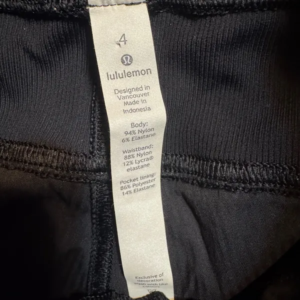 Lululemon Jogger Pants Women's Beyond the Studio Seersucker black size 4 gym - Image 8
