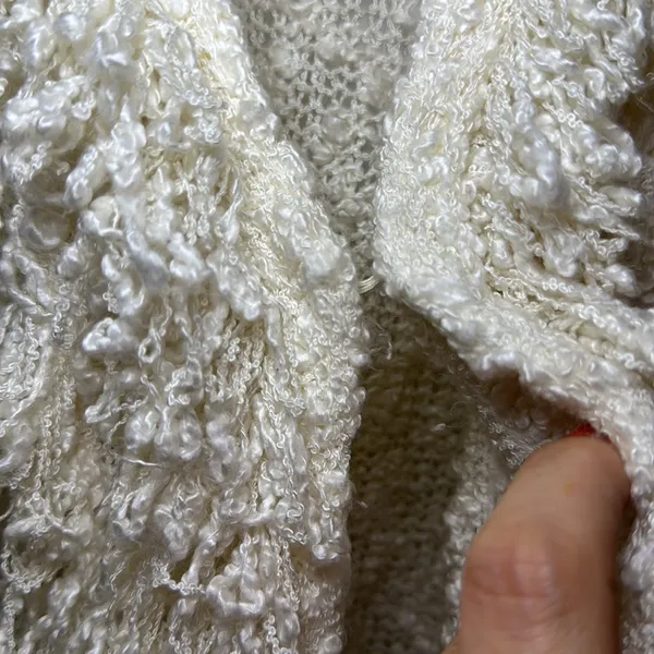 Cato Women’s Beige Single Button‎ Long Sleeve Cardigan Sweater Size Large - Image 3