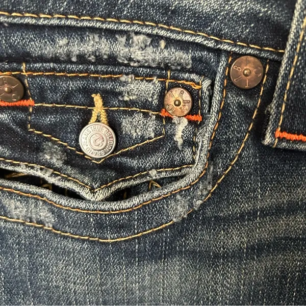 True Religion Bootcut Jeans Size 27 - Image 3