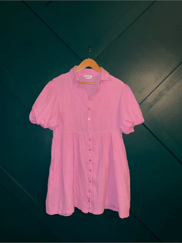 Merci Pink babydoll dress - Image 2