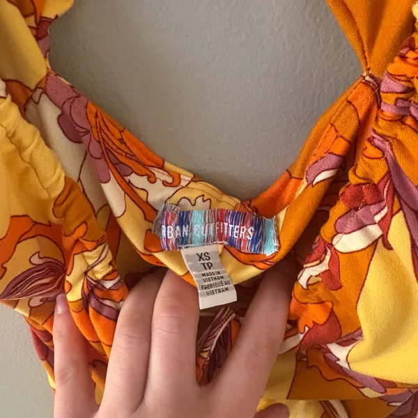Urban Outfitters Trendy Y2K Inspired Floral Mini Dress Size Women’s XS - Image 6