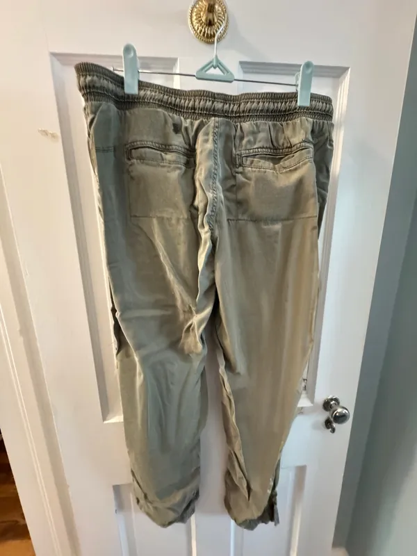 Army Green Calvin Klein Cargo Pants - Image 3