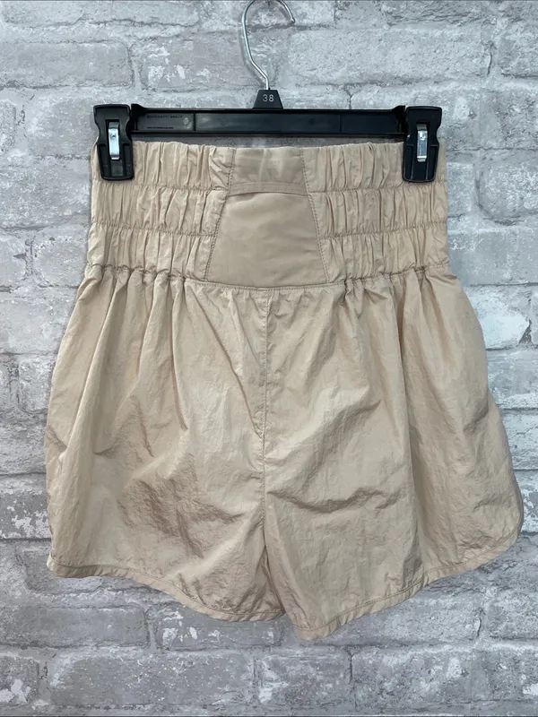 Free People Movement The Way Home Shorts in Cream - Image 4