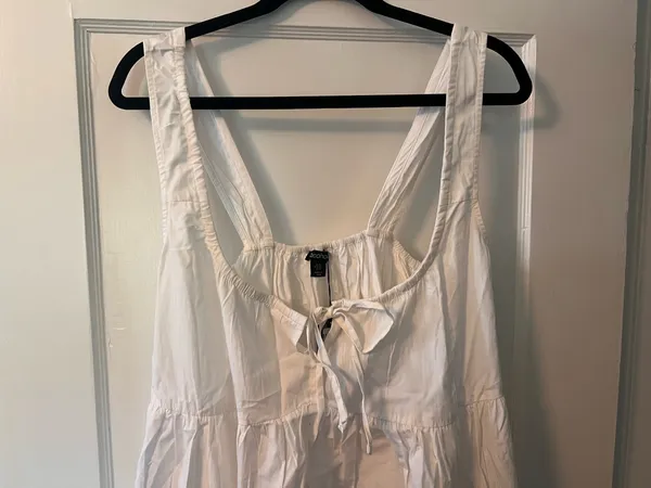 Boohoo Tie Front Detail Maxi Dress - Image 6