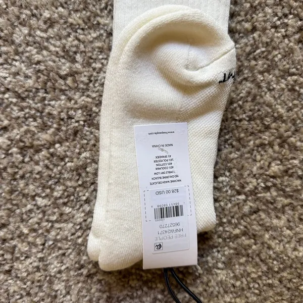 Free People Movement Foul Shot Knee-High Socks NWT OS - Image 5