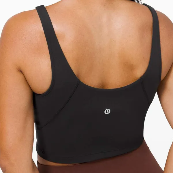 LULULEMON Align Tank Top Light Support A/B Cup in Black Size 8 - Image 5