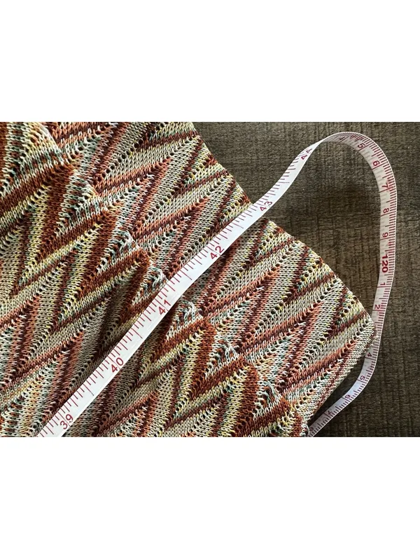 Josauim Zigzag Patterned Knit Pants XS - Image 10