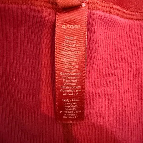 Skims XL cotton ribbed long john legging pajama pant P3 3558 - Image 4