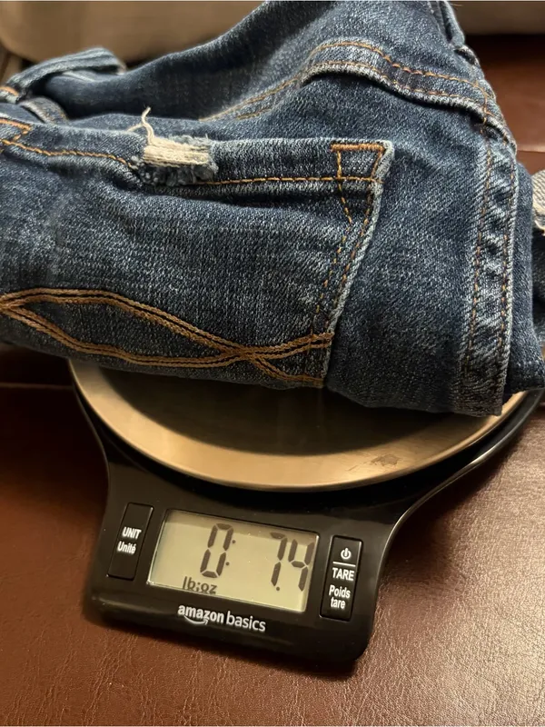 Abercrombie & Fitch 4 Low Rise Dark Wash Distressed Denim Cuffed Shorts - Image 9