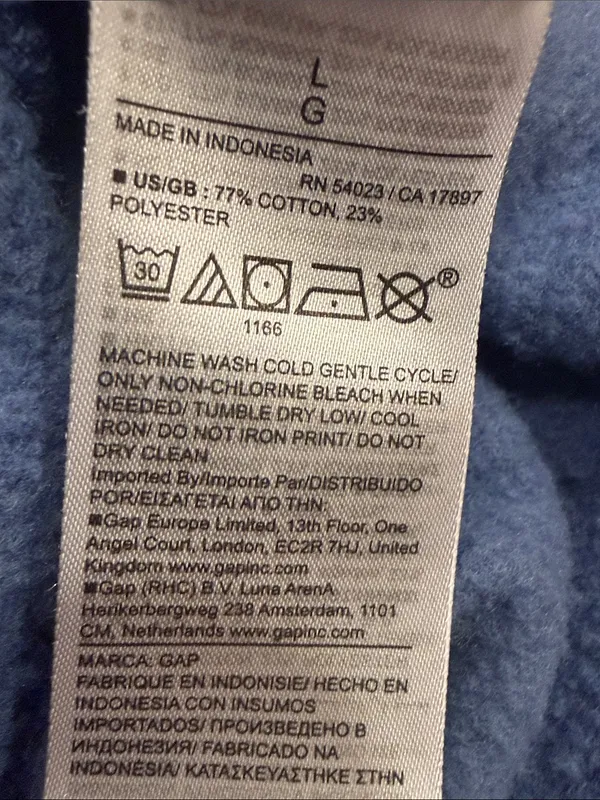Gap X Disney Mickey hooded sweatshirt size large. - Image 6