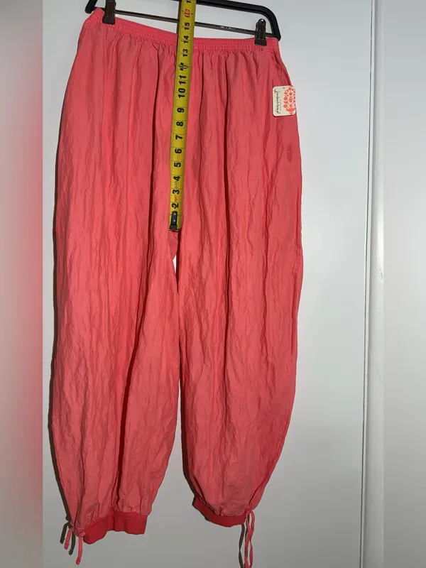 NWT! FP Movement by Free People Coral Wide-Leg Elastic-Waist Track Balloon Pants - Image 7
