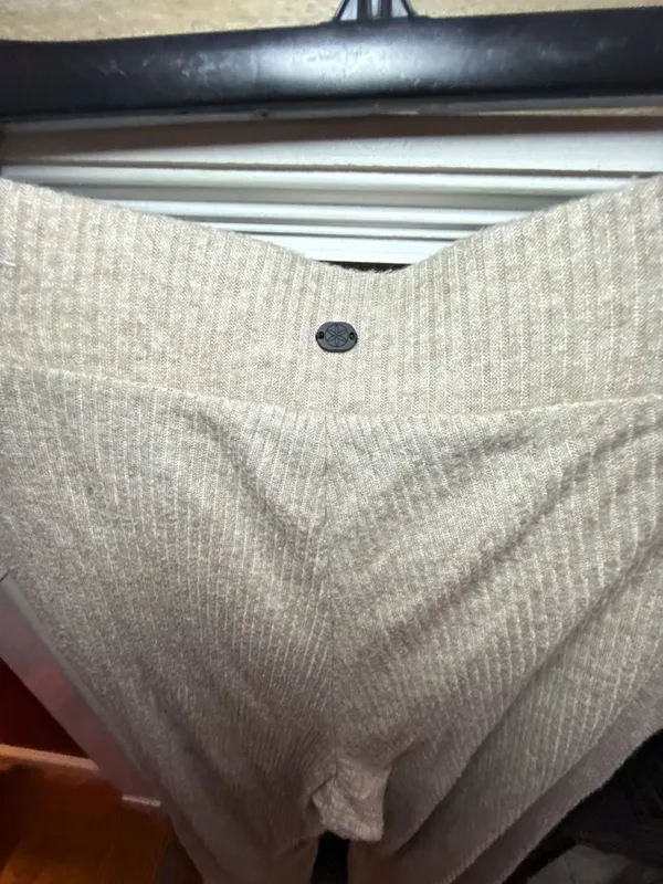 Gaiam Women's Ribbed Knit Wide Leg Lounge Pants - Image 5