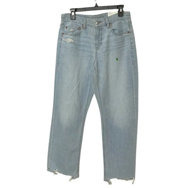 American Eagle Outfitters Stretchy Curvy Light-wash Jeans(Size 8 Short) - Image 3