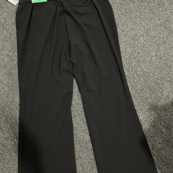 JM Collection Black Tailored Trousers - Image 4