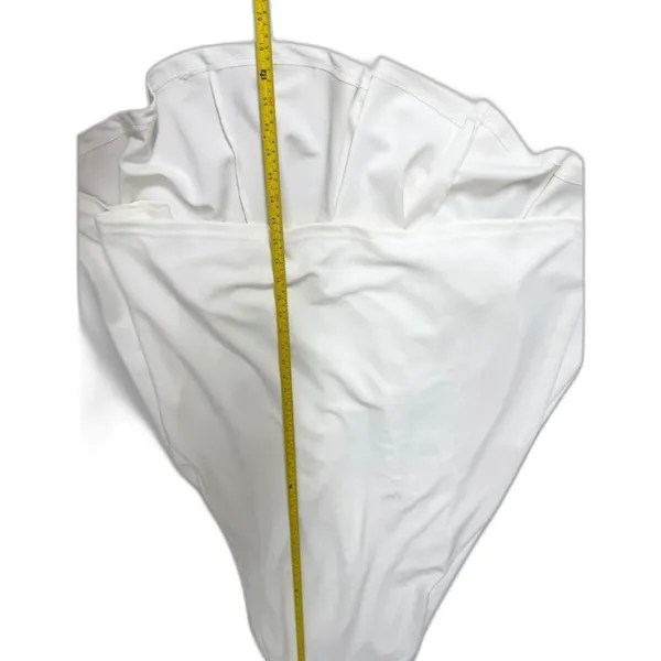 Lulus White Wedding Dress Small New Without Tags Bridal - Image 9