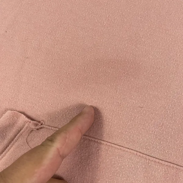 Madewell Hoodie Womens Large Pink‎ Pullover Lined Relaxed Hooded Pockets MWL - Image 2
