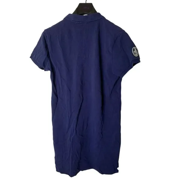 Polo Ralph Lauren USRL 67 shirt dress nautical crest patches women's size large - Image 2