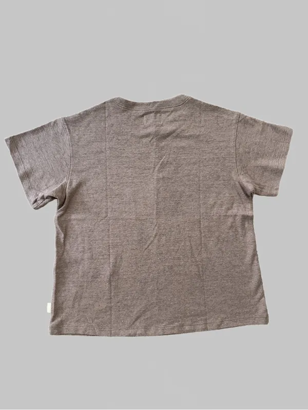 Mate the Label Regenerative Hemp Shrunken Tee S NWT Mineral - Image 4