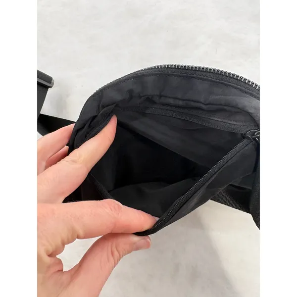Ododos Black Nylon Belt Bag Emily 2026‎ Wolf Graphic Waist Pack Crossbody - Image 5