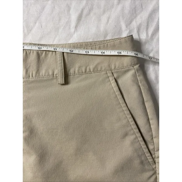 Under Armour Golf Pants‎ Women 32 Khaki Beige Stretch Chino Performance Trousers - Image 5