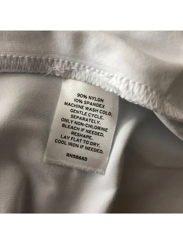 Nordstrom Womens Muscle Tee Stretch White S - Image 5